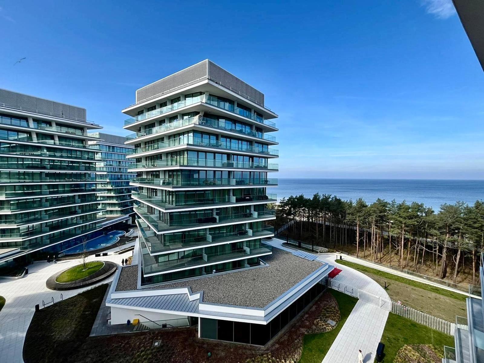 Blue Reef 6Th Floor Sea View Lägenhet Miedzyzdroje Exteriör bild