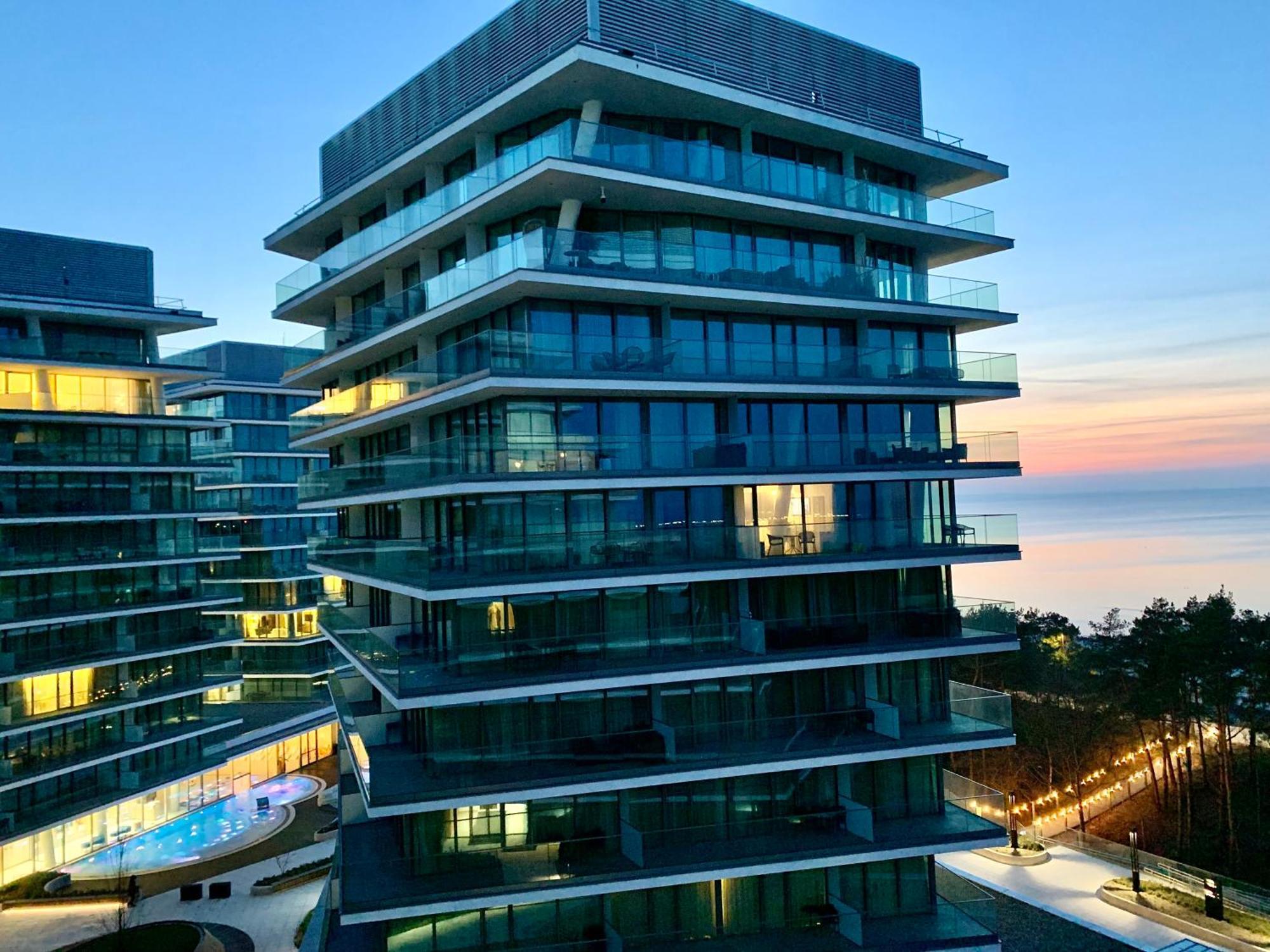 Blue Reef 6Th Floor Sea View Lägenhet Miedzyzdroje Exteriör bild