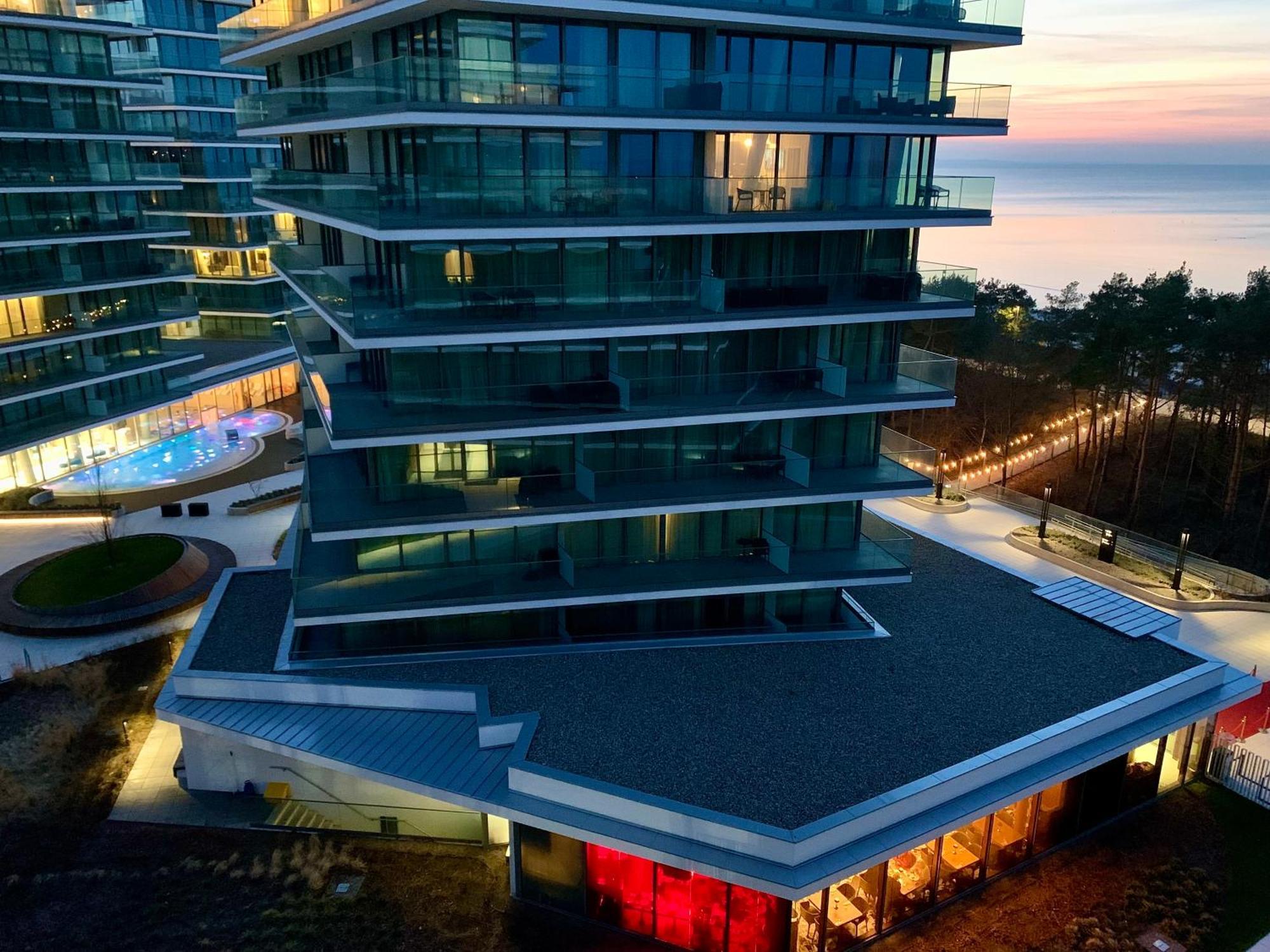 Blue Reef 6Th Floor Sea View Lägenhet Miedzyzdroje Exteriör bild