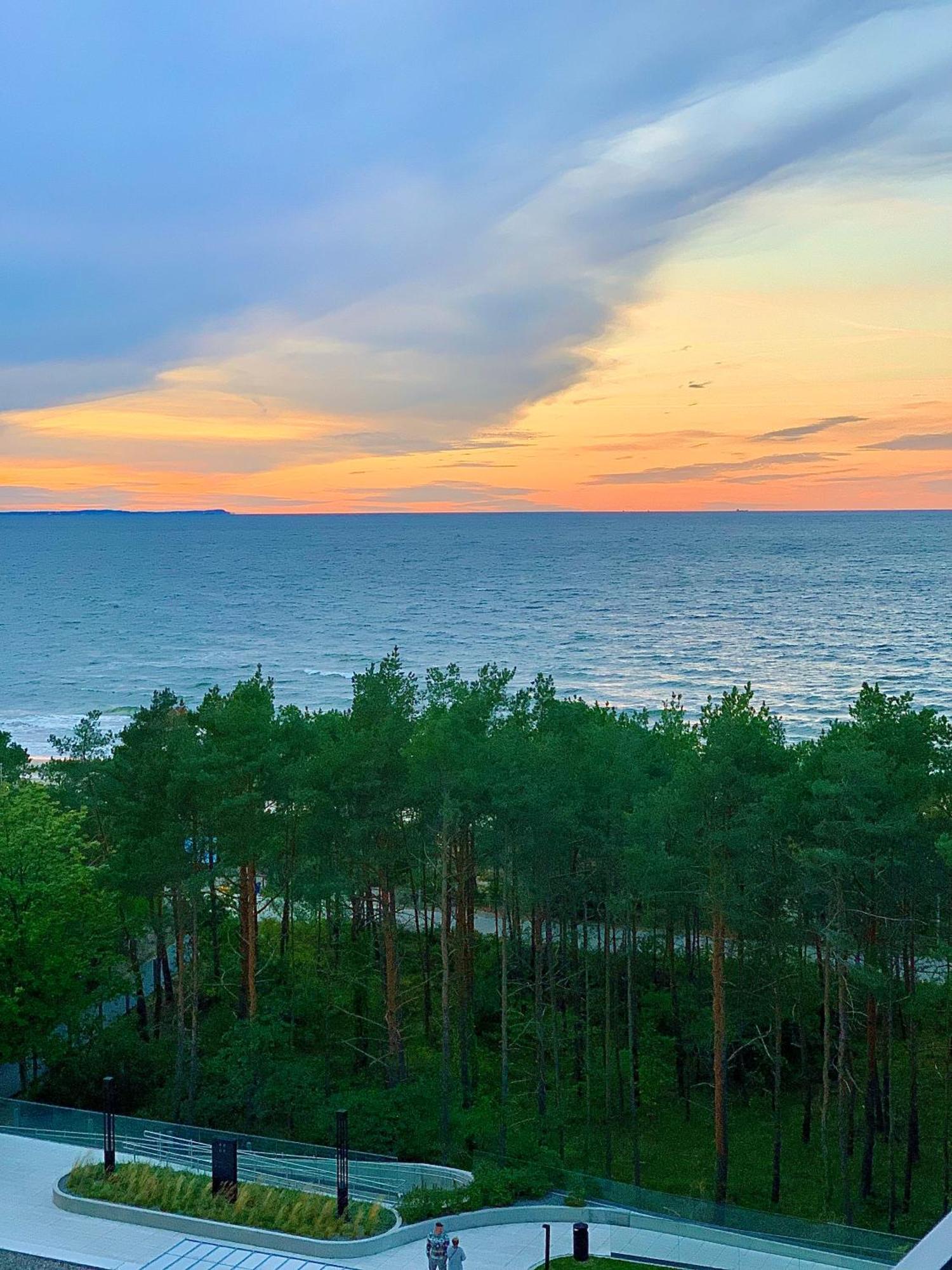 Blue Reef 6Th Floor Sea View Lägenhet Miedzyzdroje Exteriör bild